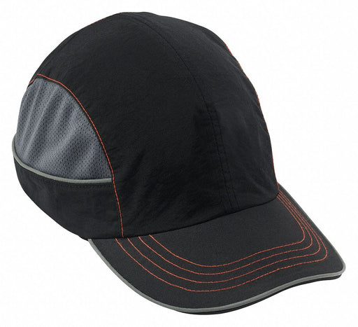 H9899 Bump Cap Front Brim Hook-and-Loop Black