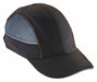 J6837 Bump Cap Front Brim Hook-and-Loop Black