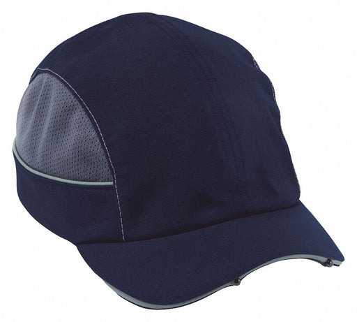 J6837 Bump Cap Front Brim Dark Blue