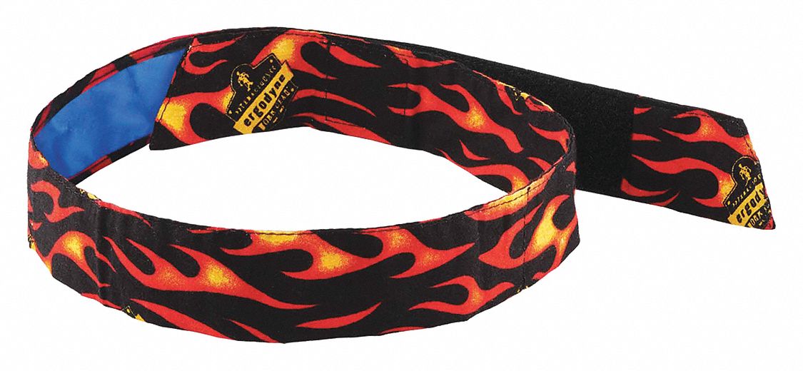Hook-and-Lopp Bandana Universal Flame