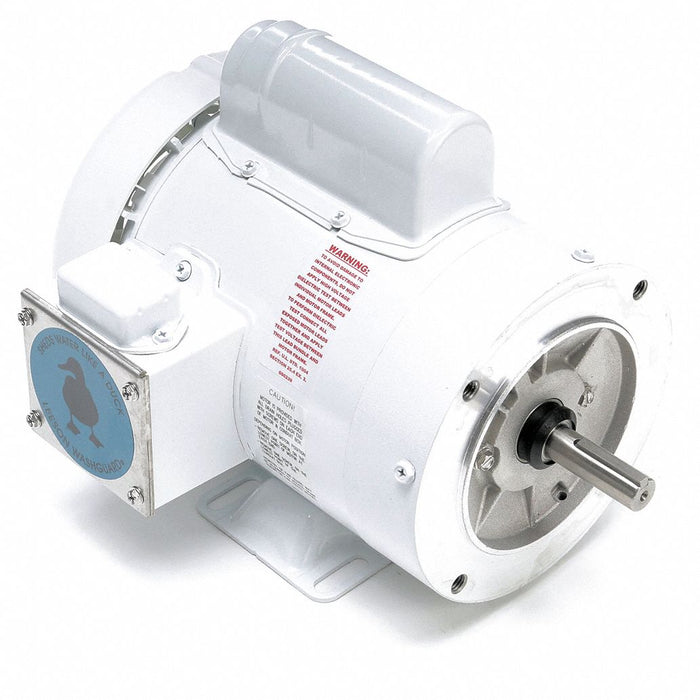 WashdownMotor 1hp 3450RPM 56C 115/230VAC