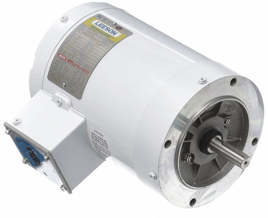 Washdown Motor 1 HP 3450 56C 230/460V
