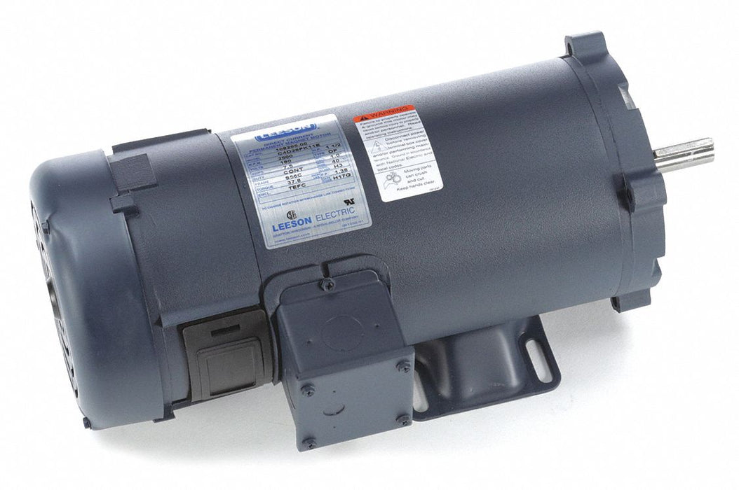 DC Motor 1 1/2 HP 2500 rpm 180V 56C TEFC
