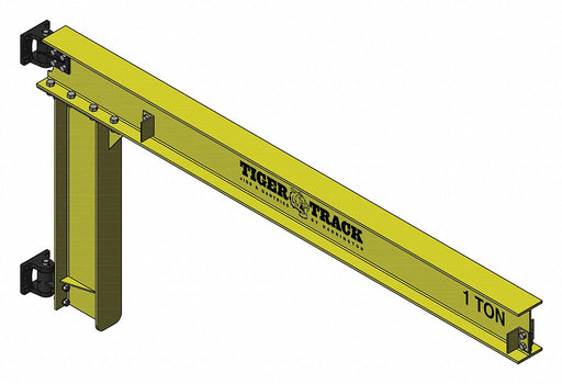 Jib Crane Reach 10 ft 1100 lb.