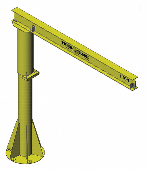 M4922 Jib Crane Reach 10 ft 1000 lb Manual