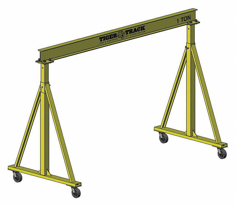 Portable Gantry Crane 2000 lb Adj. H