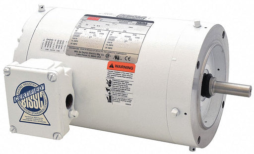 Washdown Motor 1 HP 1750 56C 230/460V