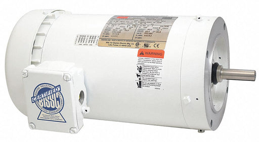 Washdown Motor 2 HP 1750 56C 230/460V