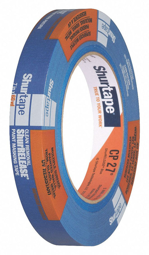 Masking Tape 11/16 W 60 yd L Blue