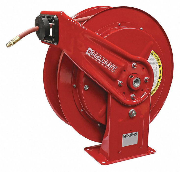 Spring Return Hose Reel 3/8 MNPT 50 ft