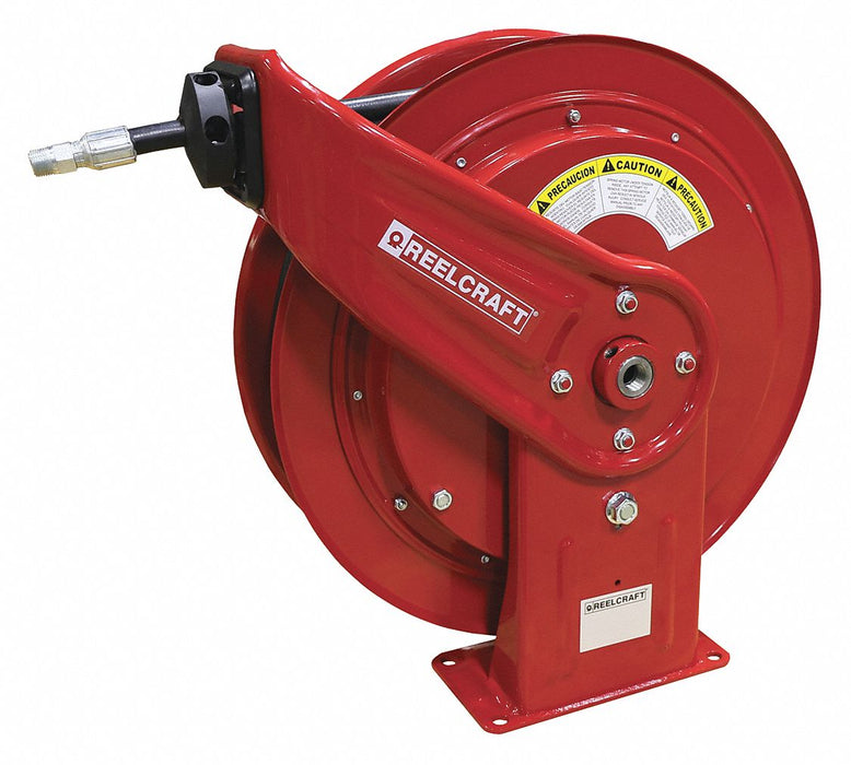Spring Return Hose Reel 1/4 MNPT 100 ft