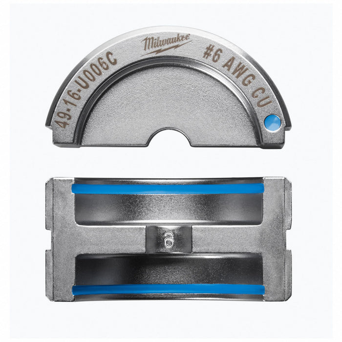 Crimping Die U Style 6 tons 6 AWG