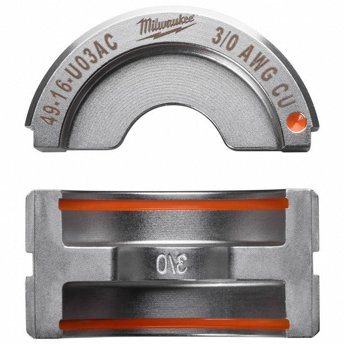 Crimping Die U Style 6 tons 3/0 AWG