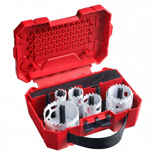 Hole Saw Kit 10pcs Sizes 0.875 -2.5 