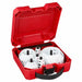 Hole Saw Kit Saw Range 1-1/2 to 4-1/2 