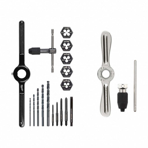 Tap and Die Set Metric 17 Pieces