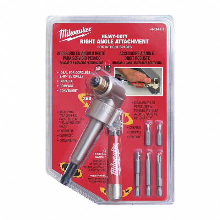 Right Angle Attachment 9 1/2 in L
