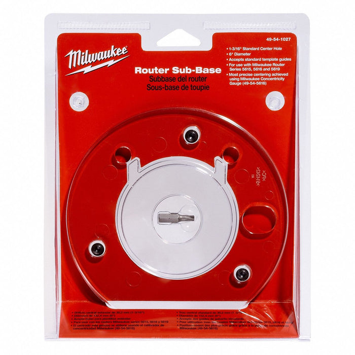 Router Sub-Base Template