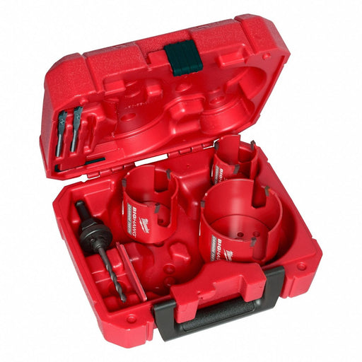 HoleCutterKit 7pcs Sizes 2.125 -3.625 