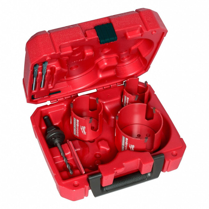 HoleCutterKit 7pcs Sizes 2.125 -3.625 
