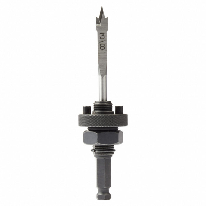 Hole Saw Arbor Quick Change 7/16 in