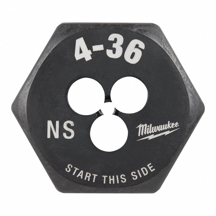 Hex Threading Die #4-36 UNS