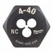 Hex Threading Die #4-40 UNC