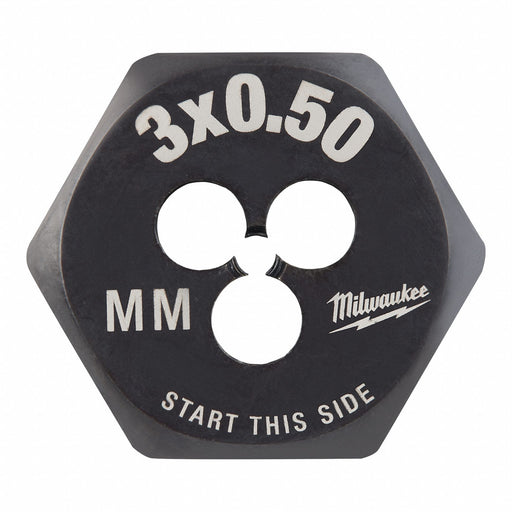 Hex Threading Die M3x0.5 Metric