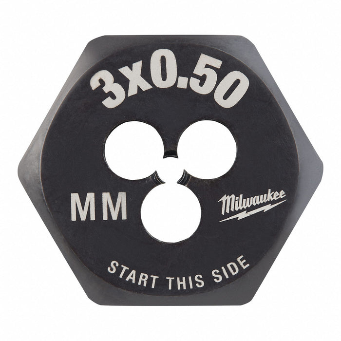 Hex Threading Die M3x0.5 Metric