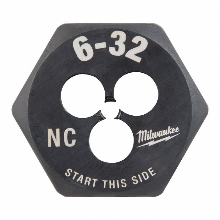 Hex Threading Die #6-32 UNC