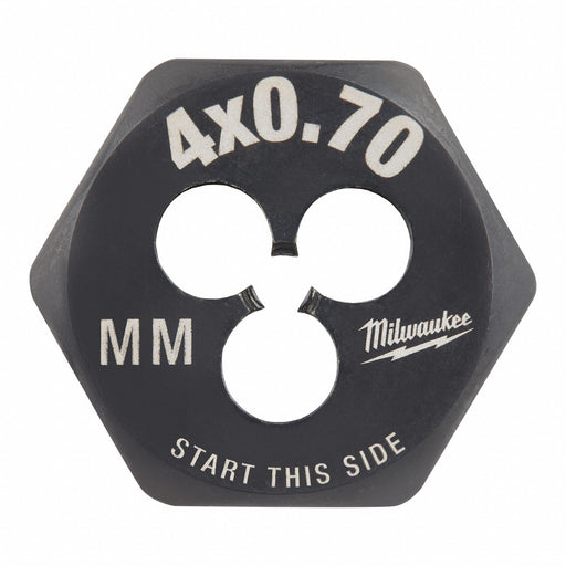 Hex Threading Die M4x0.7 Metric