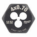 Hex Threading Die M4x0.7 Metric