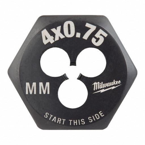 Hex Threading Die M4x0.75 Metric