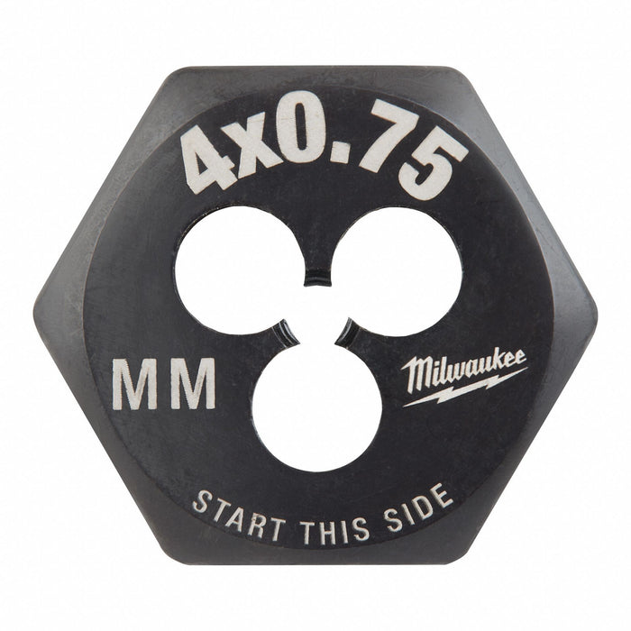 Hex Threading Die M4x0.75 Metric
