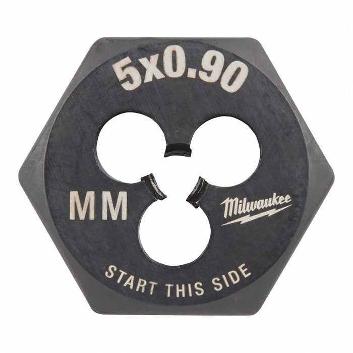 Hex Threading Die M5x0.9 Metric