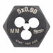 Hex Threading Die M5x0.9 Metric