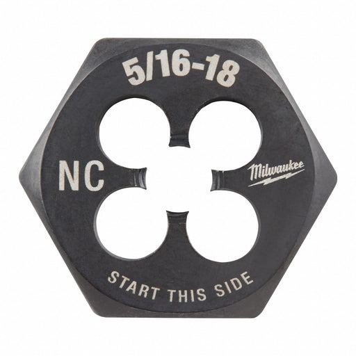 Hex Threading Die 5/16 -18 UNC