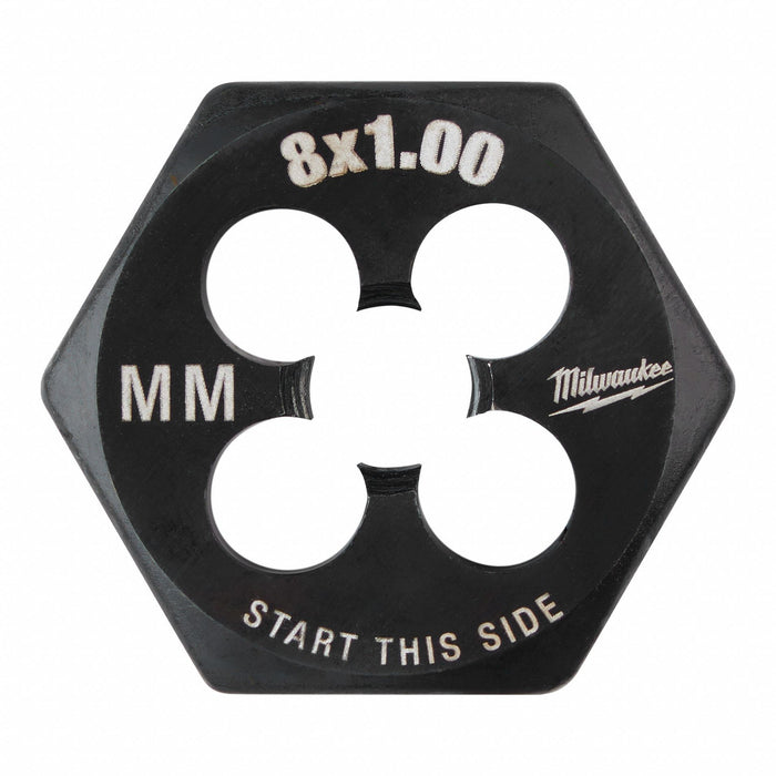 Hex Threading Die M8x1 Metric