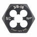Hex Threading Die 3/8 -16 UNC