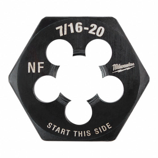 Hex Threading Die 7/16 -20 UNF