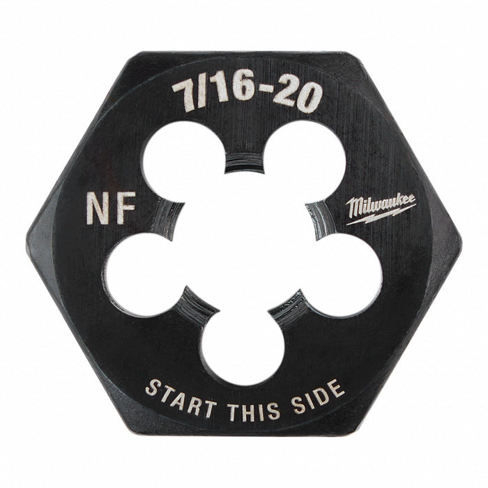 Hex Threading Die 7/16 -20 UNF