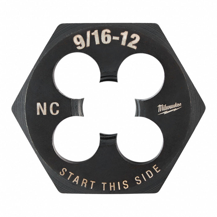Hex Threading Die 9/16 -12 UNC