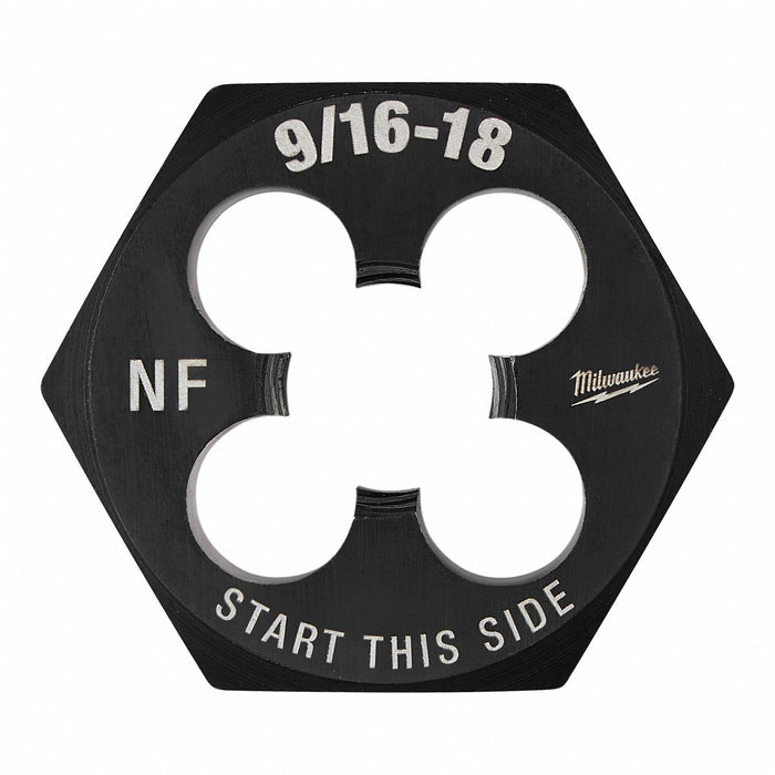 Hex Threading Die 9/16 -18 UNF