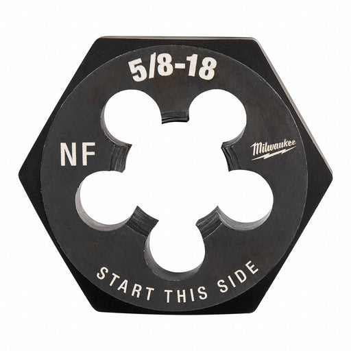 Hex Threading Die 5/8 -18 UNF