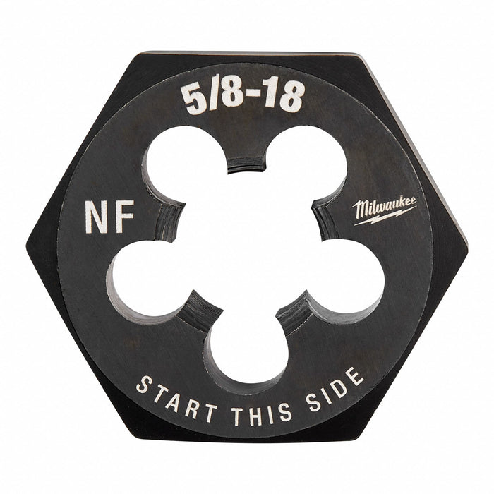 Hex Threading Die 5/8 -18 UNF