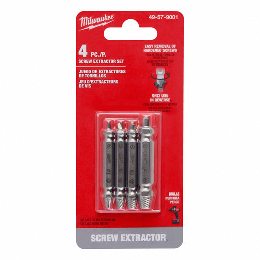 M2 HARD SCREW EXTRACTOR 4PC SET