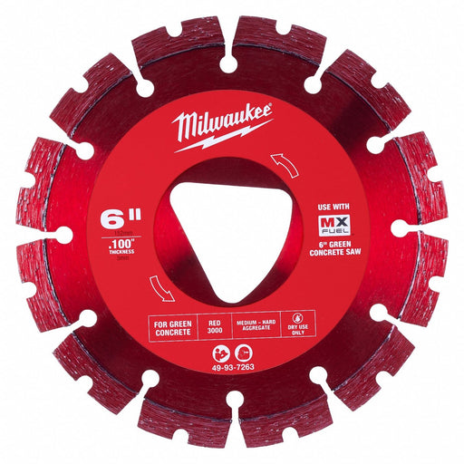 DiamondSawBlade Diam 6 Thick 0.1 
