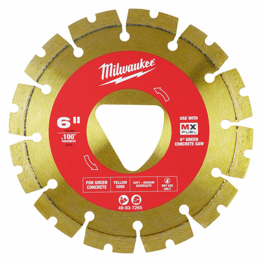 DiamondSawBlade Diam 6 Thick 0.1 