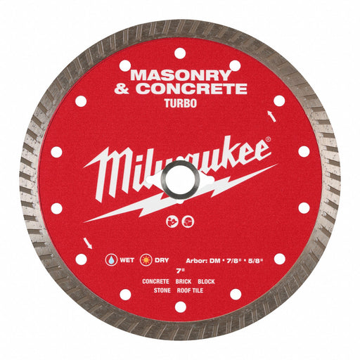 7 DiamondBlade Diam 7 Arbor 5/8 7/8 