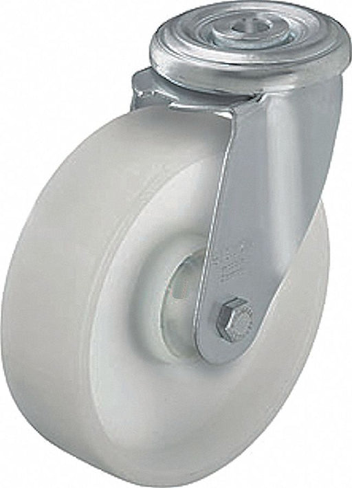 Bolt-Hole Caster 3 7/8 dia Swivel Nylon